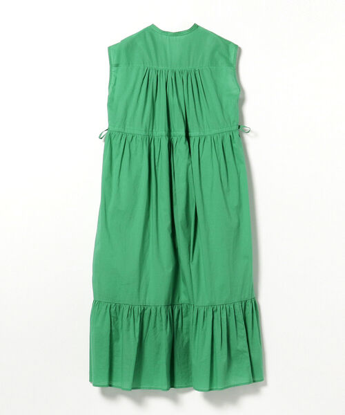 Ray BEAMS（レイビームス）の「Ray BEAMS / コットン ギャザー フレンチスリーブ ワンピース（ワンピース・レディース・ブラック/レッド/グリーン・ONE SIZE）」の20枚目の写真