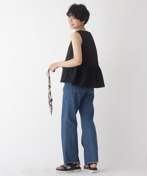 OPAQUE.CLIP(オペークドットクリップ)の「【HUNTER(ハンター)】BLOOM ALGAE FOAM SANDALS(サンダル・レディース・ブラック・30/40)」の7枚目の写真