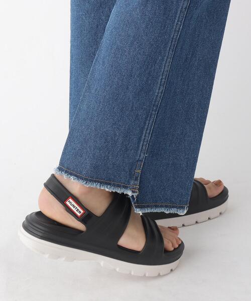 OPAQUE.CLIP(オペークドットクリップ)の「【HUNTER(ハンター)】BLOOM ALGAE FOAM SANDALS(サンダル・レディース・ブラック・30/40)」の10枚目の写真