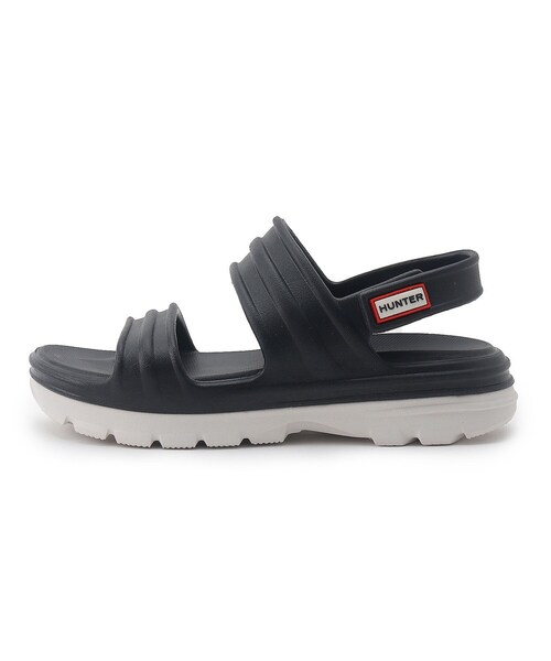 OPAQUE.CLIP(オペークドットクリップ)の「【HUNTER(ハンター)】BLOOM ALGAE FOAM SANDALS(サンダル・レディース・ブラック・30/40)」の3枚目の写真