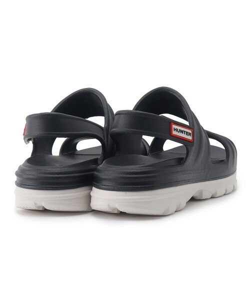 OPAQUE.CLIP(オペークドットクリップ)の「【HUNTER(ハンター)】BLOOM ALGAE FOAM SANDALS(サンダル・レディース・ブラック・30/40)」の4枚目の写真