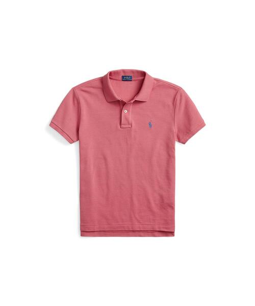 POLO RALPH LAUREN(ポロ ラルフ ローレン)の「クラシック フィット メッシュ ポロシャツ(ポロシャツ・レディース・レッド・S/M)」の7枚目の写真