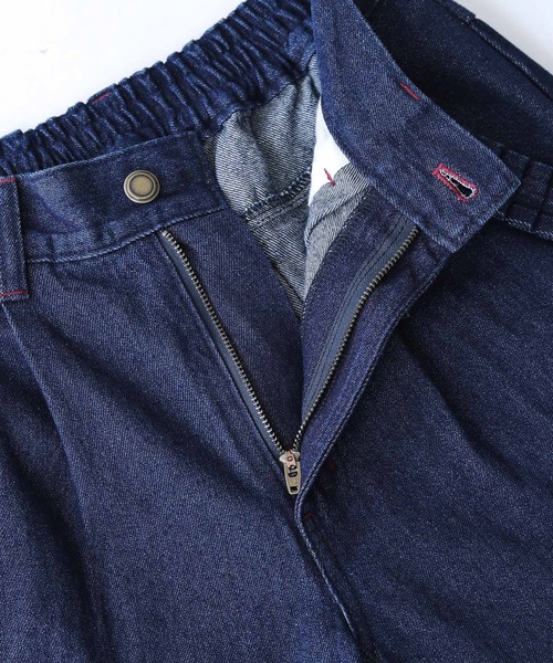 somari imagination（ソマリ イマジネーション）の「『フリルデザインクロップドデニムパンツ』（デニムパンツ・レディース・インディゴブルー・2/1）」の22枚目の写真