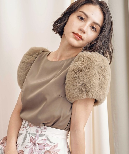 NOELA（ノエラ）の「ファースリーブブラウス（シャツ/ブラウス）」 - WEAR