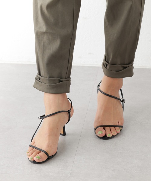 OUVRAGE CLASSE（ウヴラージュクラス）の「裾ねじりパンツ（その他パンツ・レディース・ブラック/ベージュ/カーキ/ライトベージュ・FREE/LARGE）」の21枚目の写真