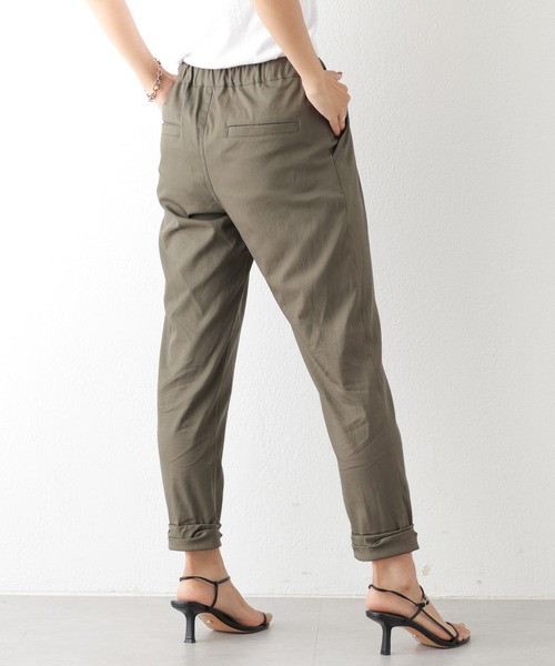 OUVRAGE CLASSE（ウヴラージュクラス）の「裾ねじりパンツ（その他パンツ・レディース・ブラック/ベージュ/カーキ/ライトベージュ・FREE/LARGE）」の5枚目の写真