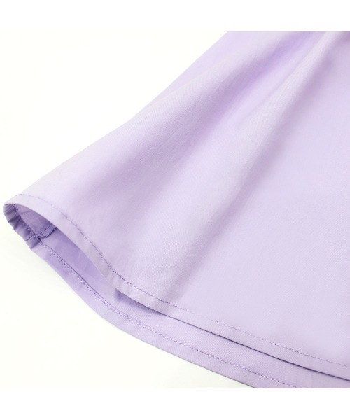 MODE ROBE（モードローブ）の「2WAYタックスリーブノースリーブブラウス（Tシャツ/カットソー・レディース・ホワイト/ブラック/パープル・FREE）」の15枚目の写真