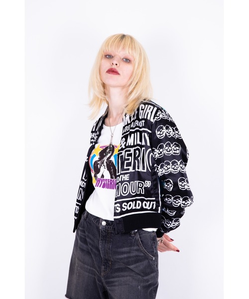 ヒステリックグラマー　リバーシブルブルゾン HYSTERIC GLAMOUR（ヒステリックグラマー）の「MAGICAL HYSTERIC