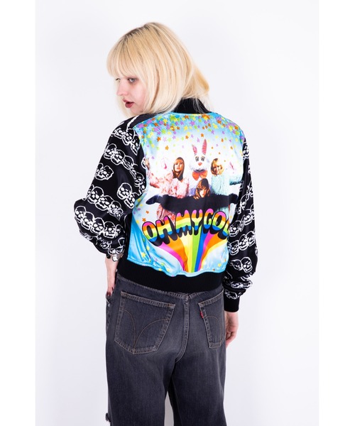 ヒステリックグラマー　HYSTERIC　GLAMOUR　リバーシブル HYSTERIC GLAMOUR ヒステリックグラマー スカジャン リバーシブル