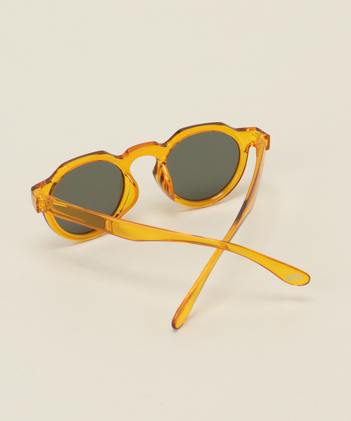 417 EDIFICE(フォーワンセブンエディフィス)の「【jugaad14 / ジュガードフォーティーン】 HORIZON CLEAR d.grn(サングラス・メンズ・チャコールグレー/ブラック・FREE)」の4枚目の写真