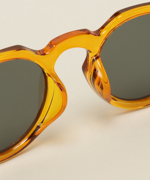 417 EDIFICE(フォーワンセブンエディフィス)の「【jugaad14 / ジュガードフォーティーン】 HORIZON CLEAR d.grn(サングラス・メンズ・チャコールグレー/ブラック・FREE)」の8枚目の写真