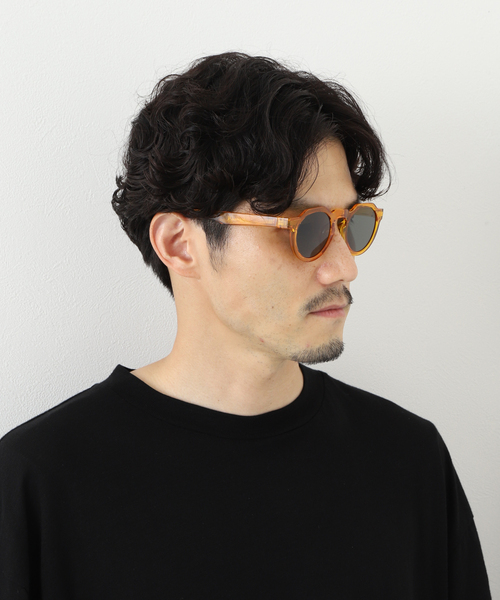 417 EDIFICE(フォーワンセブンエディフィス)の「【jugaad14 / ジュガードフォーティーン】 HORIZON CLEAR d.grn(サングラス・メンズ・チャコールグレー/ブラック・FREE)」の14枚目の写真