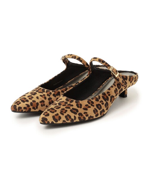 SHIPS（シップス）の「*ストラップ3.5センチヒールミュール◆（パンプス・レディース・ブラック/ボルドー/ブラウン系・50/40/30）」の5枚目の写真