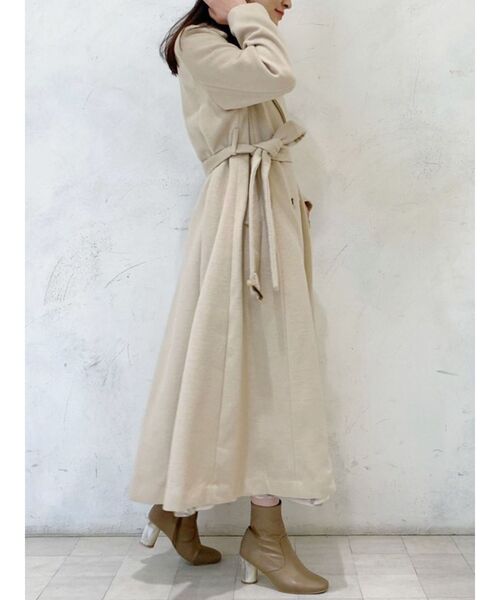 MERCURYDUO（マーキュリーデュオ）の「バックフレアロングコート