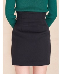 Darich（ダーリッチ）の「ハイウエストタックミニスカート