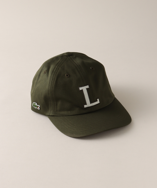 LACOSTE（ラコステ）の「【LACOSTE / ラコステ】 Lシシュウ6ホウキャップ（キャップ・メンズ・ブラック/ベージュ/ネイビー/カーキ・FREE）」の3枚目の写真