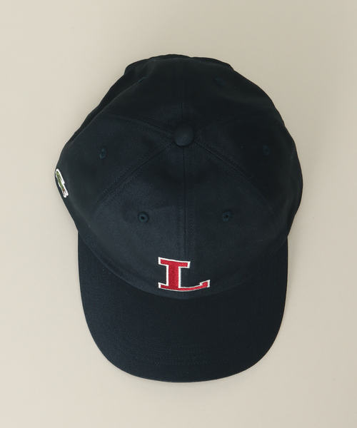 LACOSTE（ラコステ）の「【LACOSTE / ラコステ】 Lシシュウ6ホウキャップ（キャップ・メンズ・ブラック/ベージュ/ネイビー/カーキ・FREE）」の8枚目の写真