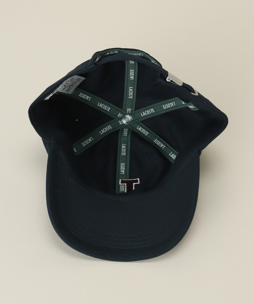LACOSTE（ラコステ）の「【LACOSTE / ラコステ】 Lシシュウ6ホウキャップ（キャップ・メンズ・ブラック/ベージュ/ネイビー/カーキ・FREE）」の9枚目の写真