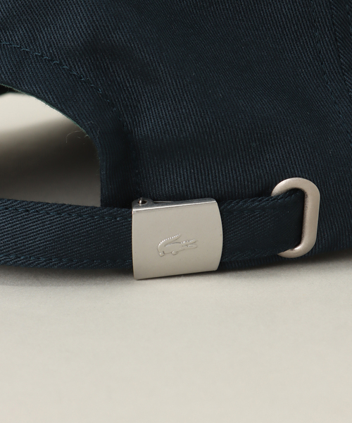 LACOSTE（ラコステ）の「【LACOSTE / ラコステ】 Lシシュウ6ホウキャップ（キャップ・メンズ・ブラック/ベージュ/ネイビー/カーキ・FREE）」の12枚目の写真