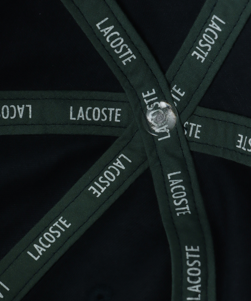 LACOSTE（ラコステ）の「【LACOSTE / ラコステ】 Lシシュウ6ホウキャップ（キャップ・メンズ・ブラック/ベージュ/ネイビー/カーキ・FREE）」の16枚目の写真