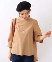 ◆【上品シルエット】お袖タック アソートブラウス