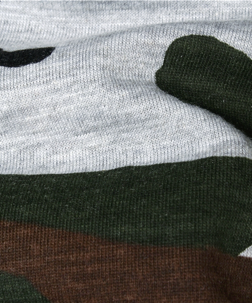 WEGO（ウィゴー）の「WEGO/カモフララウンドロングタンクトップ（タンクトップ・メンズ・グレー/カーキ・MEDIUM/LARGE）」の8枚目の写真