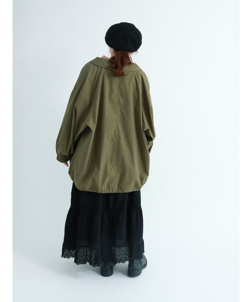 Samansa Mos2（サマンサ モスモス）の「スカラップティアードスカート（スカート・レディース・ブラック/レッド/グリーン/キナリ・ﾌﾘ-）」の17枚目の写真