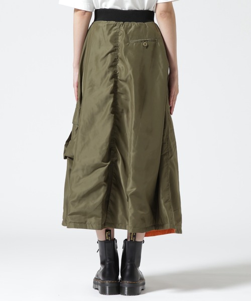 Risley（リズレー）の「Risley/リズレー/オレンジキルトリバーシブルスカート（スカート・レディース・ブラック/カーキ・F）」の14枚目の写真