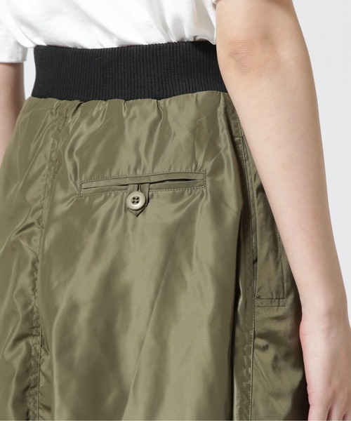 Risley（リズレー）の「Risley/リズレー/オレンジキルトリバーシブルスカート（スカート・レディース・ブラック/カーキ・F）」の10枚目の写真