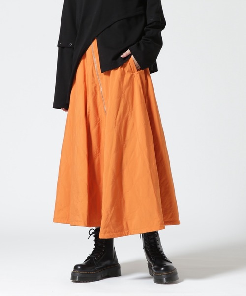 Risley（リズレー）の「Risley/リズレー/オレンジキルトリバーシブルスカート（スカート・レディース・ブラック/カーキ・F）」の9枚目の写真