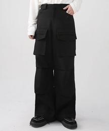 ワイドストレートミリタリーカーゴパンツWO22W2PT05【WB ORIGINALS】