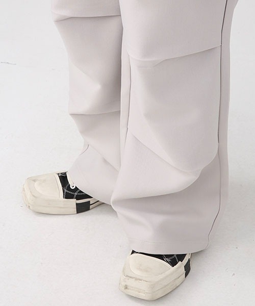 WESTBOY（ウエストボーイ）の「ワイドストレートミリタリーカーゴパンツWO22W2PT05【WB ORIGINALS】（カーゴパンツ・メンズ・ブラック/ホワイト・XL/M/L）」の10枚目の写真