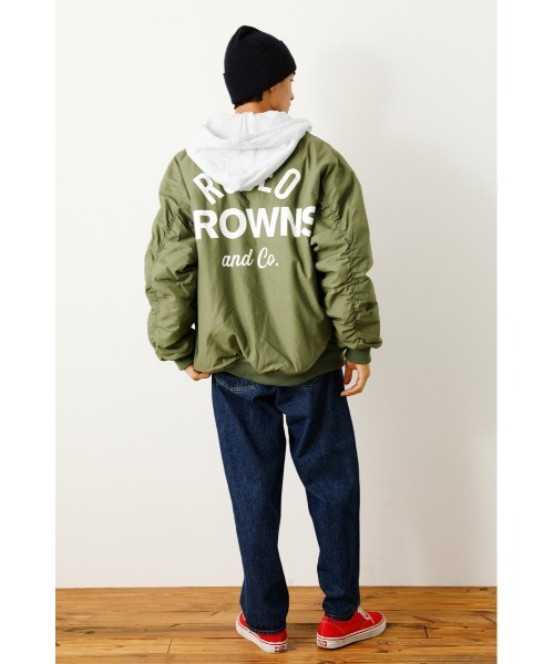 完売品✩RODEO CROWNS✩HOODED BIG ブルゾン メンズHOODED BIG ブルゾン｜ロデオクラウンズ／ロデオ