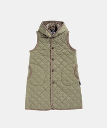 美品♡ LAVENHAM ラベンハム　キルティング　ベスト　ベージュ　フード 楽天市場】ラベンハム ベスト（カラーベージュ）（レディース