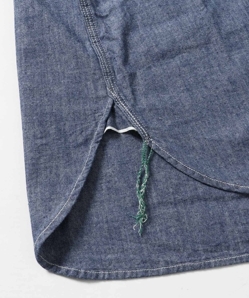 GYPSY&SONS（ジプシーアンドサンズ）の「SHAMBLAY LETTERD SHIRTS（シャツ/ブラウス・メンズ・ブルー・LARGE/MEDIUM）」の12枚目の写真