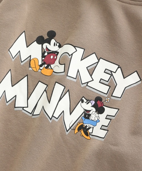 Disney（ディズニー）の「【Disney/ディズニー】裏起毛ワイドプルオーバーパーカー（パーカー・レディース・グレー/ワイン/ライム/モカ・M/L）」の14枚目の写真