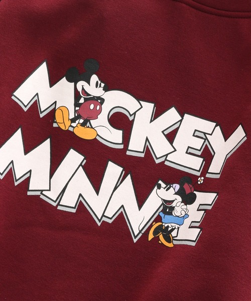 Disney（ディズニー）の「【Disney/ディズニー】裏起毛ワイドプルオーバーパーカー（パーカー・レディース・グレー/ワイン/ライム/モカ・M/L）」の15枚目の写真