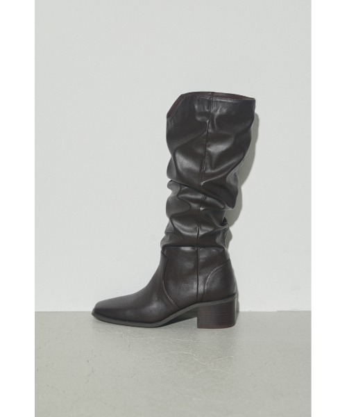 LAGUA GEM（ラグアジェム）の「BUNCHED LONG BOOTS ロングブーツ