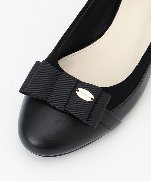 TOCCA(トッカ)の「GROSGRAIN RIBBON PUMPS パンプス(パンプス・レディース・ピンク系/ブラック系・36/37/38/35)」の5枚目の写真