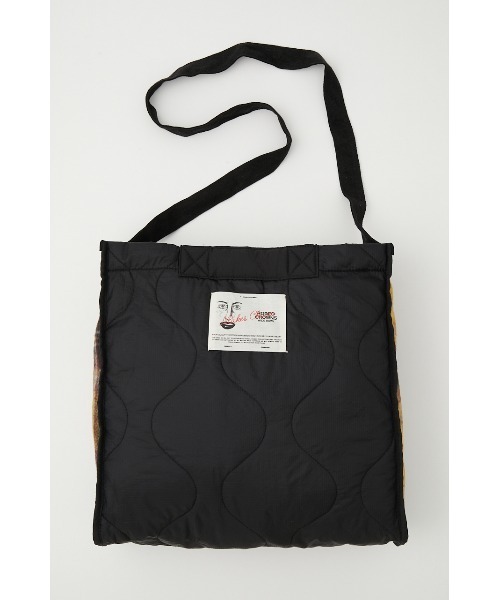 RODEO CROWNS WIDE BOWL（ロデオクラウンズワイドボウル）の「H×R キルティングコンビBAG（ショルダーバッグ・レディース・オレンジ系その他/グリーン系その他2/ブラック系その他・FREE）」の4枚目の写真