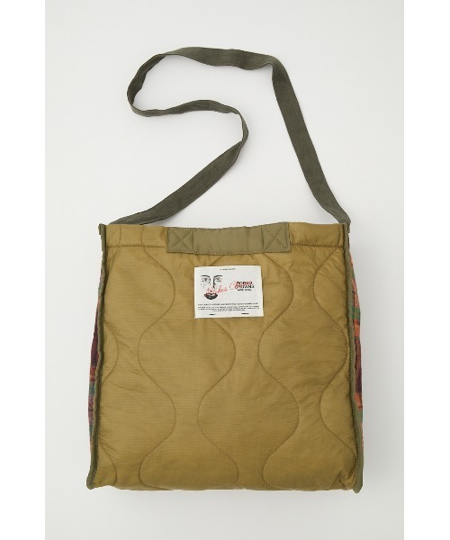 RODEO CROWNS WIDE BOWL（ロデオクラウンズワイドボウル）の「H×R キルティングコンビBAG（ショルダーバッグ・レディース・オレンジ系その他/グリーン系その他2/ブラック系その他・FREE）」の10枚目の写真