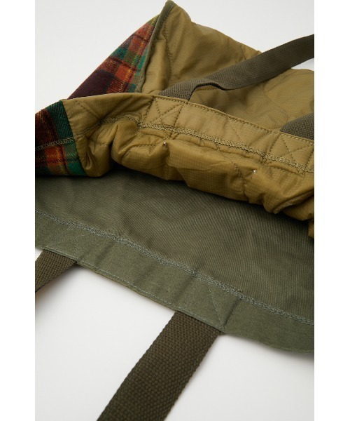 RODEO CROWNS WIDE BOWL（ロデオクラウンズワイドボウル）の「H×R キルティングコンビBAG（ショルダーバッグ・レディース・オレンジ系その他/グリーン系その他2/ブラック系その他・FREE）」の18枚目の写真