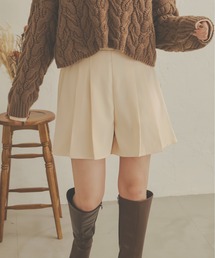Ambre Neige | プリーツキュロットショートパンツ／WEB/EC限定商品(その他パンツ)