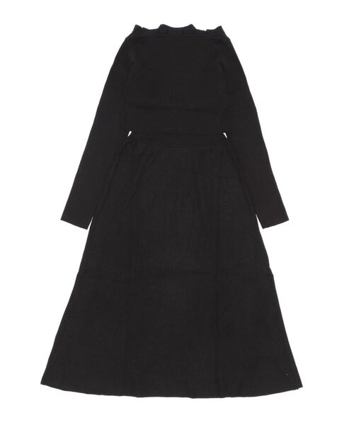 ANDGEEBEE（アンジービー）の「ニットカーデワンピセット（ワンピース・レディース・ブラック/ブラウン・MEDIUM）」の11枚目の写真