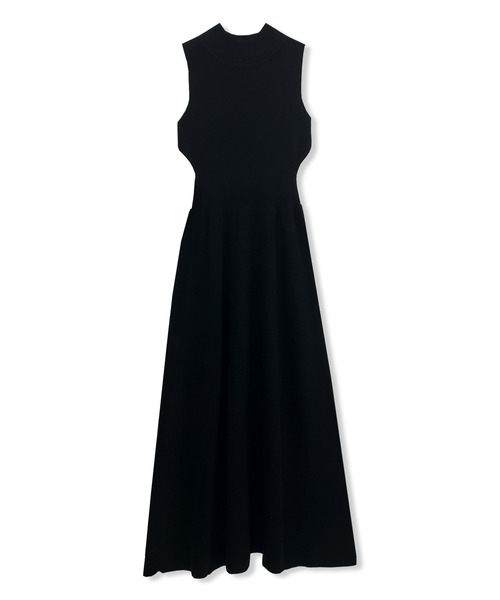 ANDGEEBEE（アンジービー）の「ニットカーデワンピセット（ワンピース・レディース・ブラック/ブラウン・MEDIUM）」の5枚目の写真