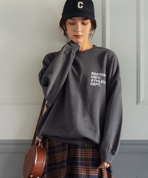 coca(coca) | ボリューム袖プリントスウェット(スウェット)