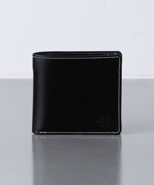 ホワイトハウスコックス　S7532 BLACK Whitehouse Cox ホワイトハウスコックス s7532 二つ折財布コインケース