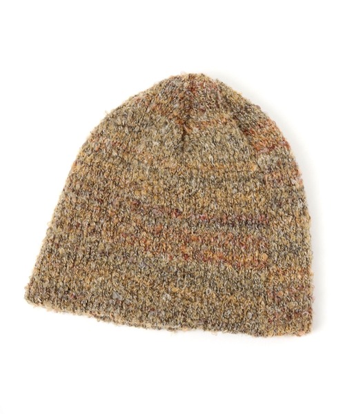 ALAND(エーランド)の「【UNISEX】3.3Field Trip/MIXカラービーニー 2182129(ニットキャップ/ビーニー・レディース・ブルー/ブラウン/グレー・FREE)」の6枚目の写真