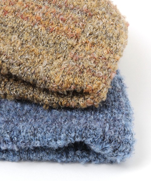 ALAND(エーランド)の「【UNISEX】3.3Field Trip/MIXカラービーニー 2182129(ニットキャップ/ビーニー・レディース・ブルー/ブラウン/グレー・FREE)」の11枚目の写真