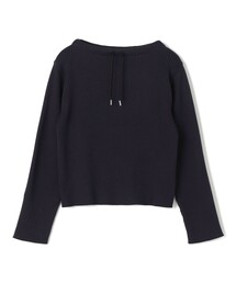GALERIE VIE（ギャルリー ヴィー）の「コットンシルクリブ ボートネックプルオーバー（ニット/セーター）」